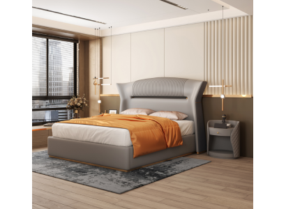 Schlafzimmer Bett Polsterbett Doppelbett Design Luxus Doppel 180x200