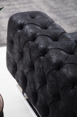 Sofa Dreisitzer Couch Design Chesterfield Luxus Möbel Polstersofas Wohnzimmer