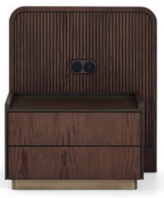 Schlafzimmer Set Luxus Komplettes Bett +2x Nachttische 3tlg  Modern Set