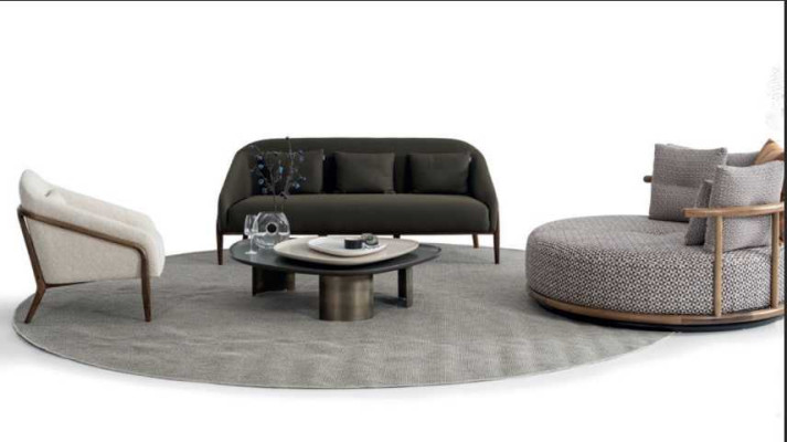 Designen Wohnzimmer Set 3+3+1 Sofagarnitur Luxus Modernen Möbel