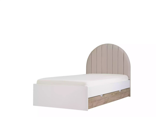 Kindermöbel Kinderzimmer Jugendbett Garnitur Bett Holz Weiß Set 3tlg