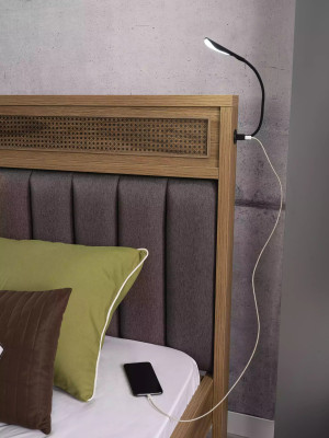 Bettrahmen Kindermöbel Bett Holz Braun Jugendbett 100 cm Klassiche