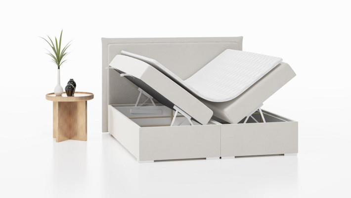 Bett Schlafzimmer Doppelbett Luxus Modern Möbel Designer Polster Boxspringbett