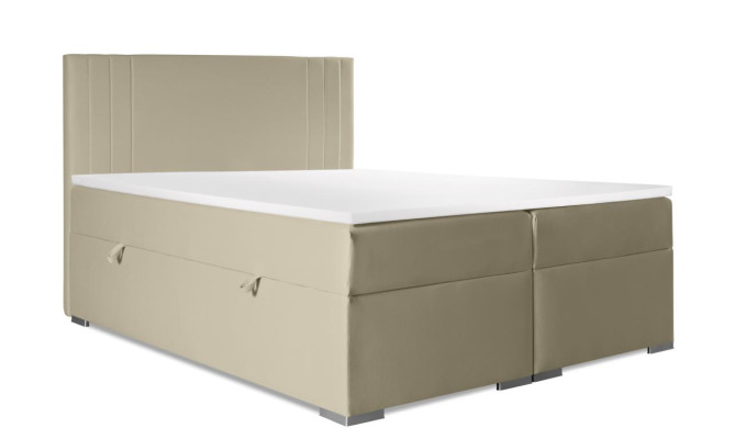 Doppelbett Polster Schlafzimmer Bett Modern Möbel Polsterbett Boxspringbett