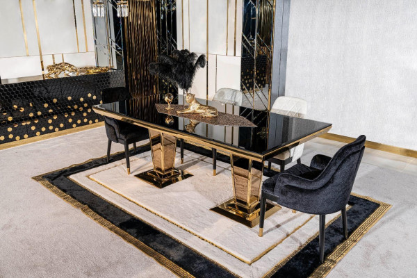 Esstisch 6 Stühlen Anrichte Esstische Tisch Tische Stuhl Garnitur Gruppe 6tlg