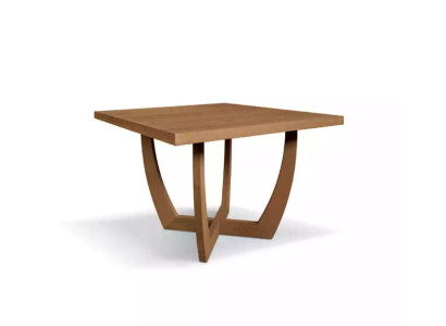 Esszimmer Esstisch Küchentisch 110 x 110 x 74 cm braun Stil Modern Tisch