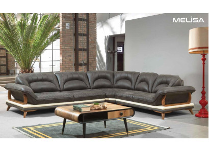 Wohnzimmer Textil L-Form Sofas Couchen Neu Sofas Ecke Ecksofa Couch