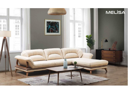 Wohnzimmer Textil L-Form Sofas Weiß Ecksofa Polstermöbel Eckgarnitur