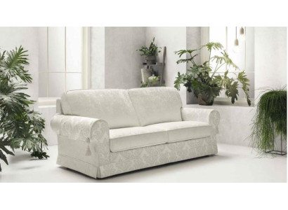 Textil Stoff Luxus 3 Sitzer Couch Polster Holzrahmen Sofa Textil Couch alfitalia