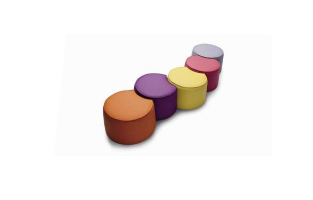 Sitzhocker Hocker Ottomane Fußhocker 5x Hocker Bank Sitz Hocker Set Gruppe