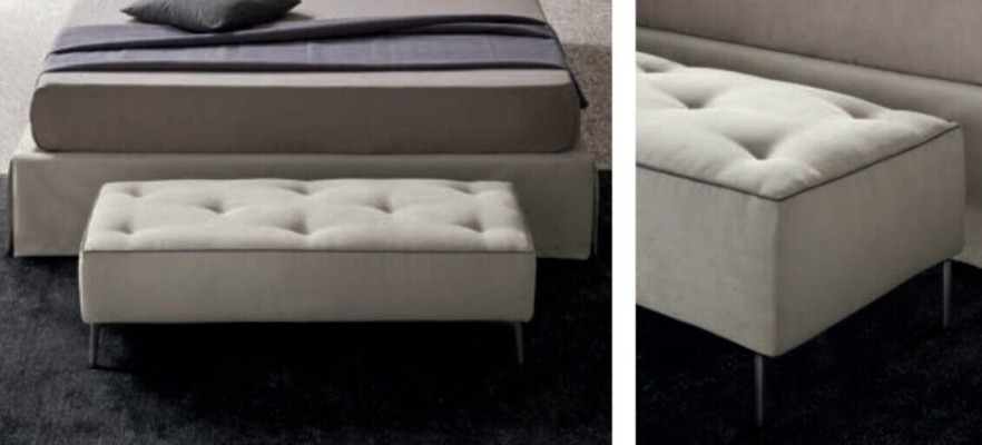 Sitzbank Sitzmöbel Textilbank Holzbank Möbel Polsterbank Fußhocker Bank Möbel