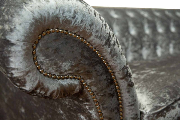 Viersitzer Sofa Sofas 4 Sitzer Chesterfield Wohnzimmer Stoff Design Sitz