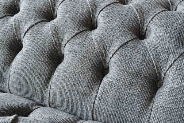 Grau Designer Couch Sofa Dreisitzer Luxus Couchen Möbel Sofas Textil