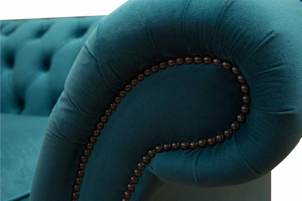 Design Sofa 3 Sitzer Couch Chsterfield Polster Sofas Wohnzimmer Design