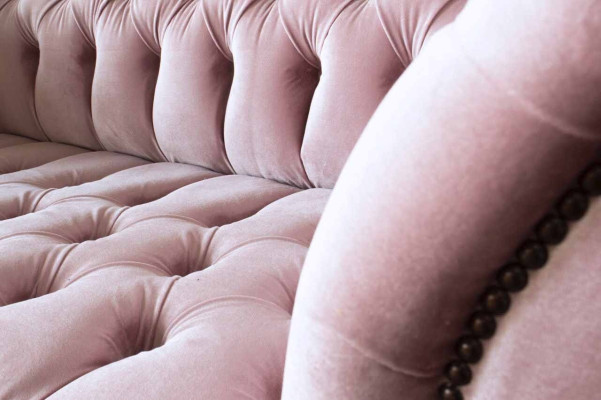 Chesterfield Zwei Sitzer 2 Sitz Couch Polster Sitz Sofa Couchen Design