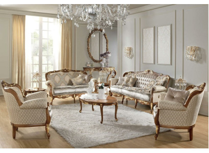 Klassischer Couchtisch Italienische Stol Möbel Wohnzimmer Couch Sofa Tisch Neu