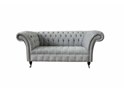 Design Couch Sofas Stoff Modern Sofagarnitur 2 Sitzer Polster