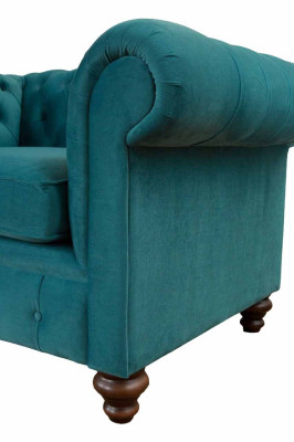 Sessel 1 Sitzer Chesterfield Polster Sofas Design Luxus Couch Sofa Neu