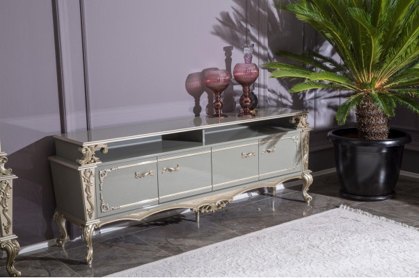 Sideboard Luxus Regal Holz Anrichte Schränke Wohnzimmer Lowboard Design