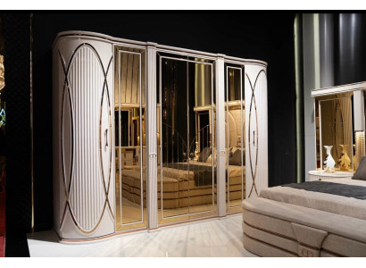 Kleiderschrank weiß Schlafzimmer Material Holz Schrank Holz Schrank