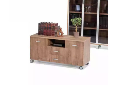 Designer Luxus Kommode Büromöbel Holzschrank Konsole Arbeitszimmer