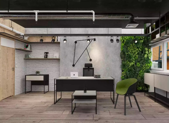 Kommode Büro Highboard Büromöbel Schrank Design Einrichtung Grau