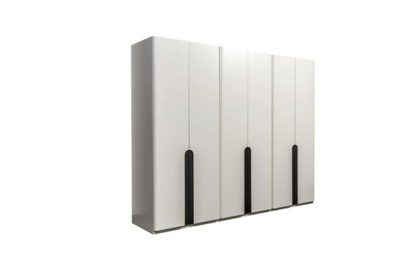 Kleiderschrank Holzschrank Schrank Weiß Schlafzimmerschrank Großes