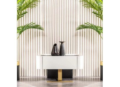 Gruppe Nachttische Nachtschranke Nachtkommoden Weiß Schlafzimmer 2tlg