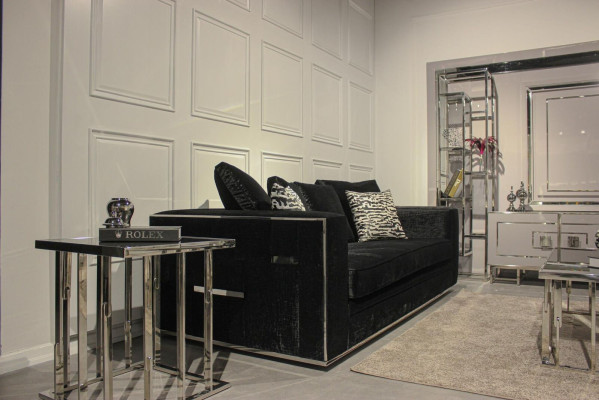 Modern Wohnzimmer Set Sofagarnitur Möbel Design Wohnwand Couchtisch Komplett