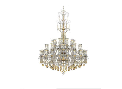 Schicker Kronleuchter Wohnzimmer Kristall Lüster Designer Pendelleuchter