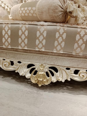 Designer Wohnzimmer Set 2x 3 Sitzer Sofas Exklusives Wohnzimmer Set