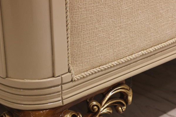 Elegante Wohnzimmer Möbelset luxuriösen Sofa bequemen Sessel Set mit 2