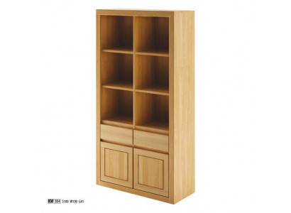 Wandschrank Holz Schränke Vitrine Wand Regale Wohnzimmer Handarbeit Massivholz