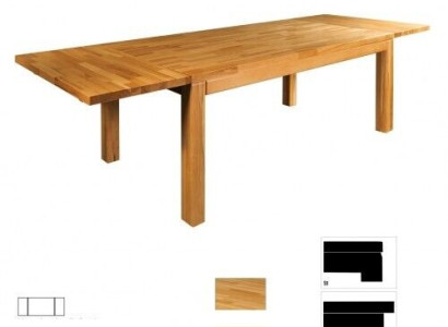 Esstisch Holz Tische Wohn Ess Zimmer Tisch Massivholz 180x90cm Esstische Massiv