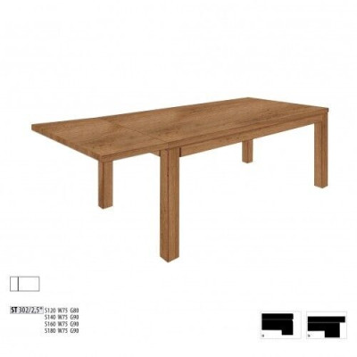 Esstisch Massiv Tisch Echt Holz Tische Eiche Esszimmer Massivem 180x90cm Made EU