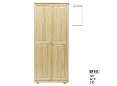Landhaus Kleiderschrank Massive Schlafzimmer Schränke Holz Möbel Schrank Neu
