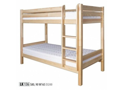Etagenbett Hochbett Kinderbett Kiefer Holz Kinder Zimmer Vollholz Möbel Holz Neu