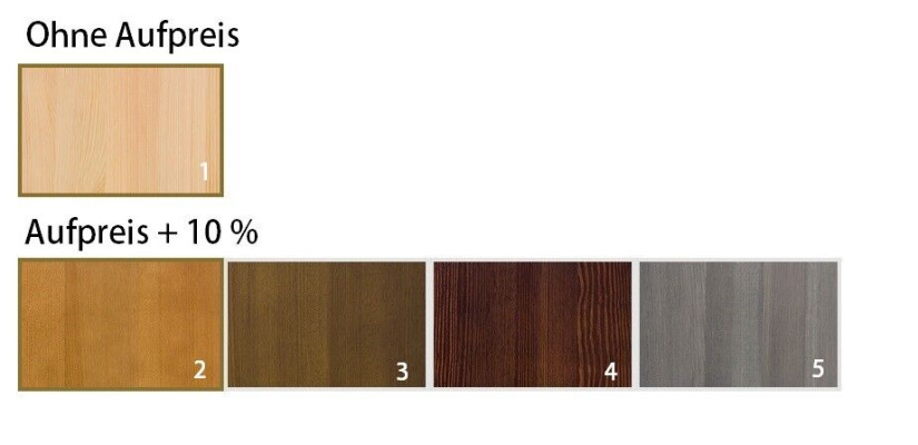 Massive Vitrine Echte Handarbeit Vollholz Schrank Holz Schränke Vitrinen Regal
