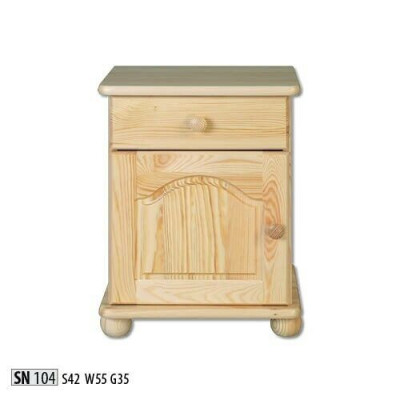 massiv Nachttisch Holz Nachttische Tisch Konsolen Konsolen Kommode Landhaus Stil