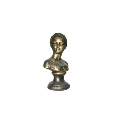Kinder Büste Gold Antik Stil Deko Figur Statue Skulptur 29cm Figuren Statuen R11