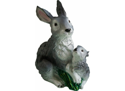 Design Hase Figur Garten Statue Skulptur Figuren Skulpturen Dekoration Neu c650