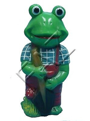 Design Frosch Figur Garten Statue Skulptur Figuren Skulpturen Dekoration