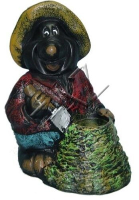 Design Vase Design Skulptur Figur Maulwurf Statue Statuen Figuren Dekoration Neu