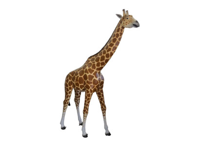 Modern Skulptur Giraffe Dekorative Figur Skulpturen Zoo Deko Neu 320x227x62cm