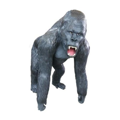 Gorilla Dekorative Statue Garten Figuren Statuen 130cm Lebensgroß Figur Plastik