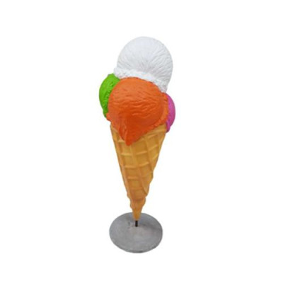 Skulptur Eis Werbung Eisdiele Figuren Statuen Aufsteller 185 cm