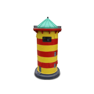 Skulptur Leuchtturm Figuren Statue Figuren Statuen Skulpturen 110cm Plastik Neu
