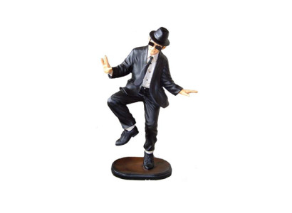 Deko Figur Statue Skulptur 90cm Figuren Statuen Skulpturen Men Black Brothers