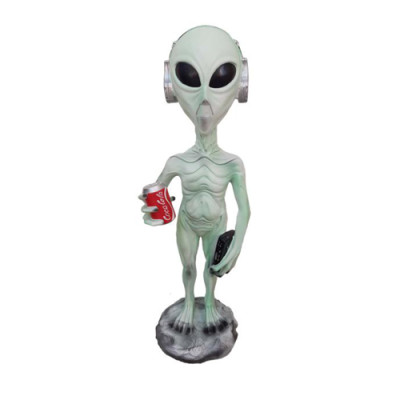 Alien Deko Figur Statue Skulptur 92 cm Figuren Statuen Skulpturen Abstrakt P135