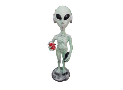 Alien Deko Figur Statue Skulptur 92 cm Figuren Statuen Skulpturen Abstrakt P135